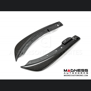 Dodge Challenger Bumper Canards by Anderson Composites - Carbon Fiber 